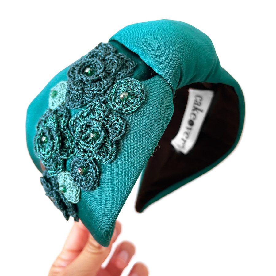Crochet Time  Headband Smeraldo | CAKEOVER